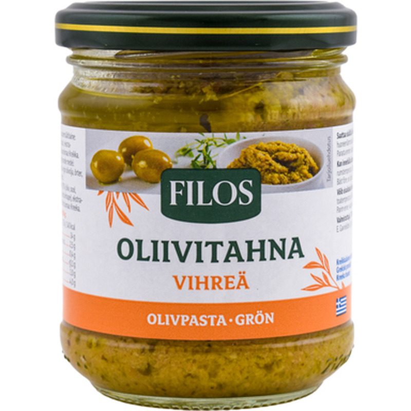 FILOS Rohelise oliivipasta 180g