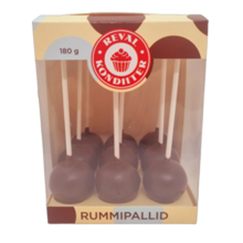 Rummipallid 180 g