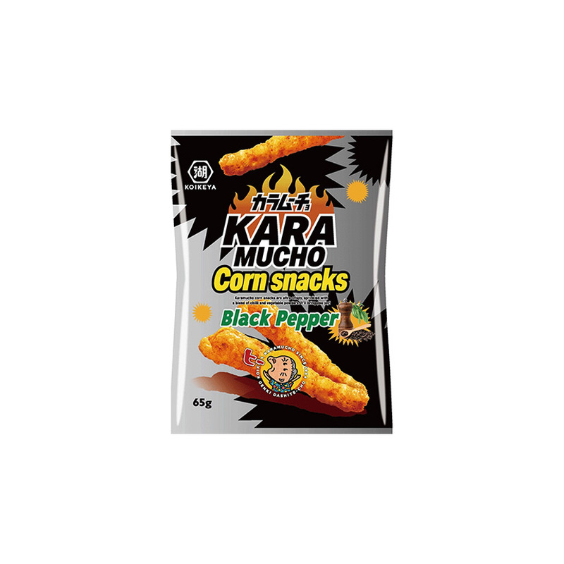 Maisikrõpsud KOIKEYA KARAMUCHO Must pipar 60g