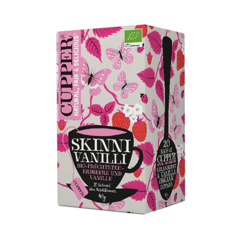 Puuviljatee Skinni Vanilli Cupper öko 20tk 40g