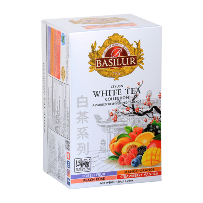 Valge tee assortii Basilur 30g
