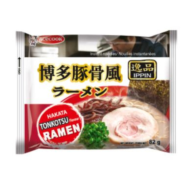 Tonkotsu maitselised kiirnuudlid, IPPIN, 82 g