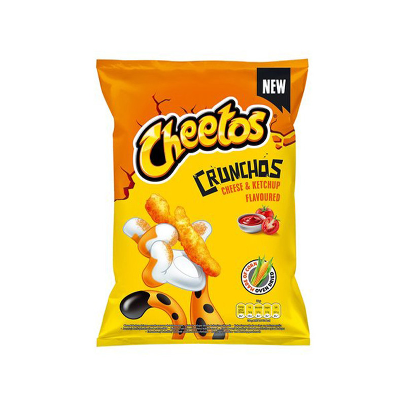 Juustu- ja ketšupimaitselised maisikrõpsud, Cheetos 165g