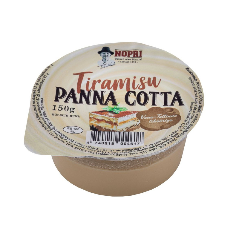 Panna Cotta tiramisu, NOPRI, 150 g
