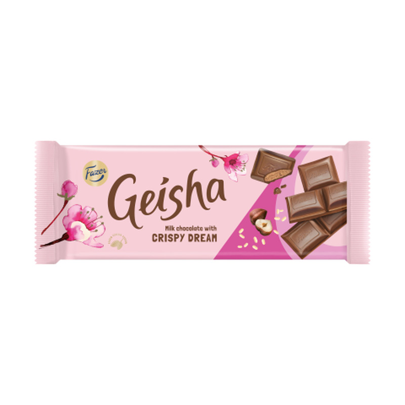 Piimašokolaad Crispy Dream Geisha 100g