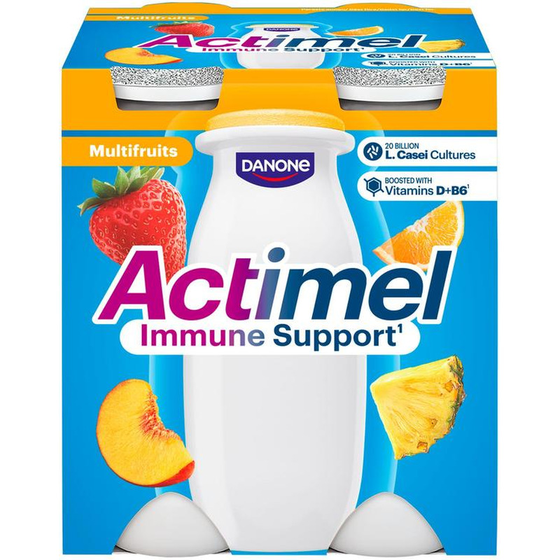 Actimel Jogurtijook 4x100g, puuvilja