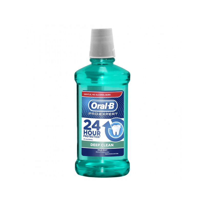 KAST 6 tk! Oral-B Pro-Expert Suuvesi Clean 500 ml Suuloputusvesi
