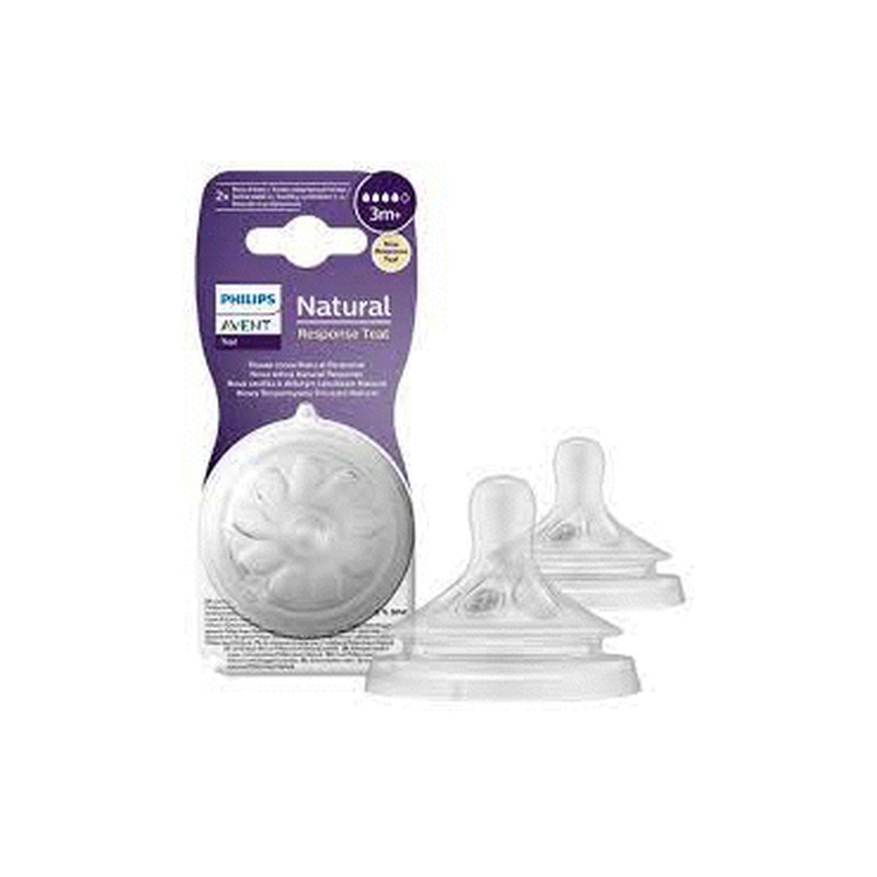 Pudelilutt PHILIPS AVENT Natural 3k+ 2tk