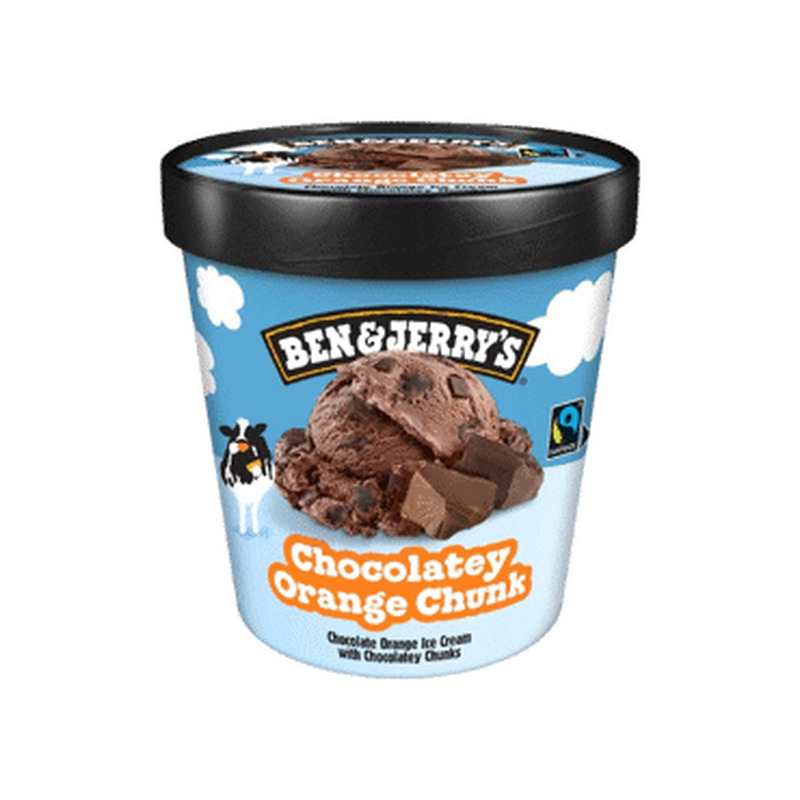 Jäätis B&J Chocolatey Orange Chunk,413g