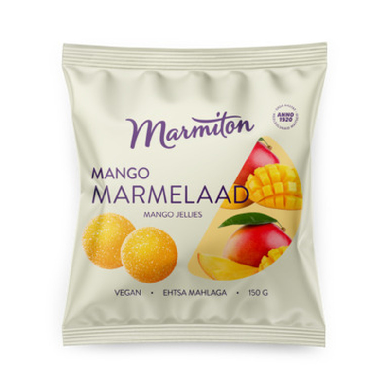 MARMITON Marmelaad mangomaitseline 150g vegan
