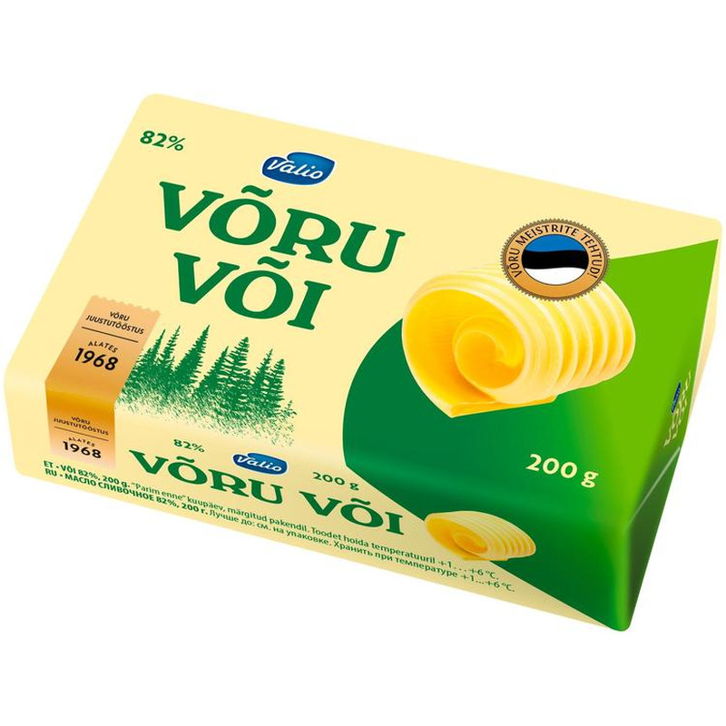 Võru või 82%, VALIO, 200 g