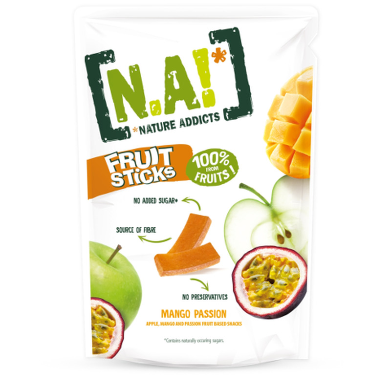 Õuna-mangosnäkid Fruit Sticks N.A! 35g