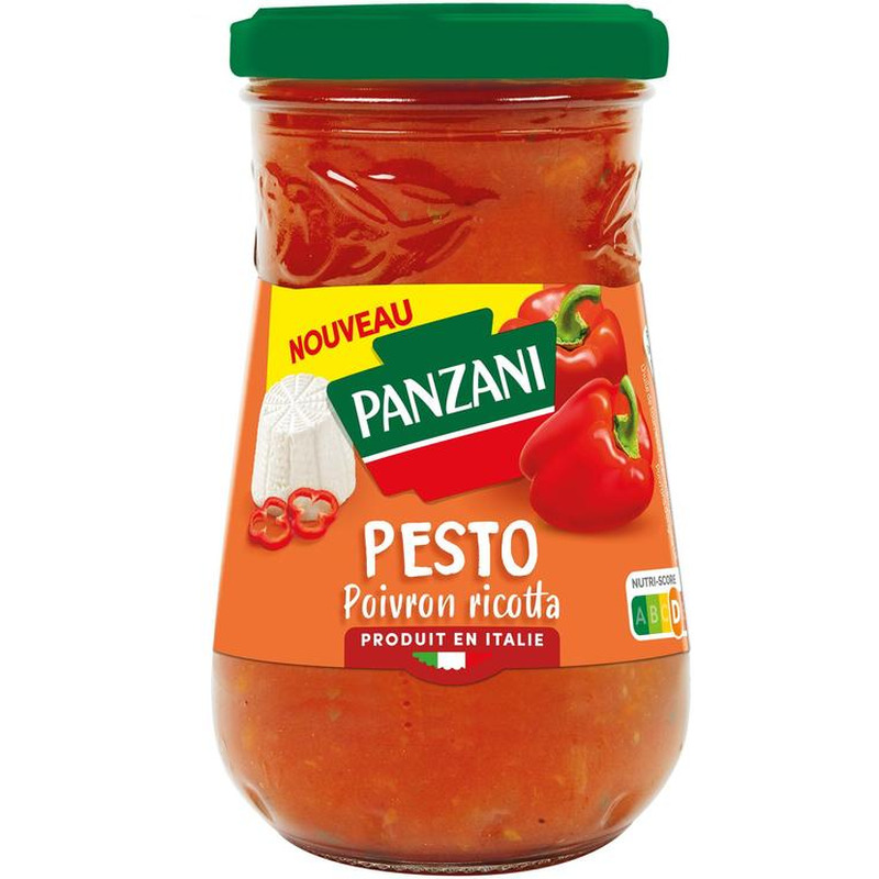 Pestokaste paprika ja Ricotta, PANZANI,