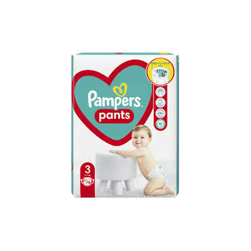 Püksmähkmed PAMPERS GP S3 76tk