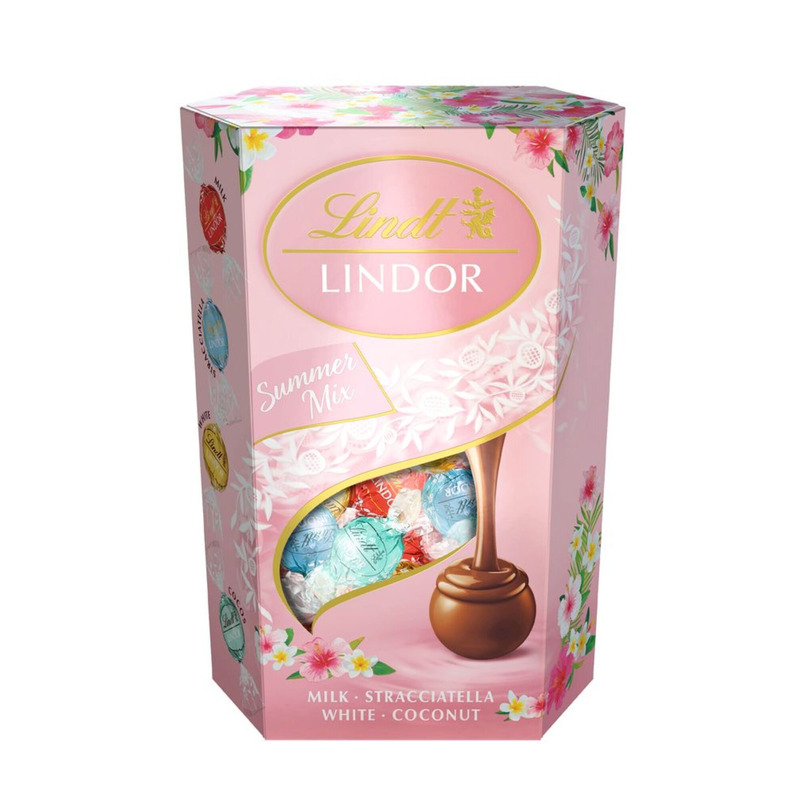 LINDOR Šokolaadipallid Summer Mix Limited Edition 200g