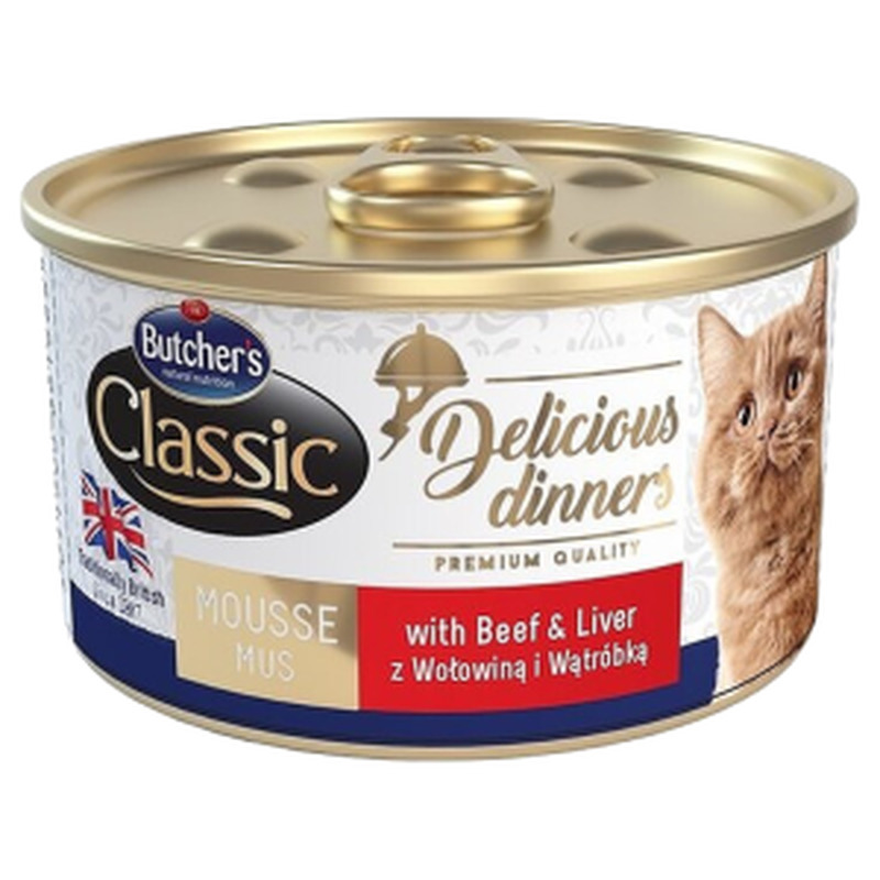 Butchers kons.kassile 85g veis-maks