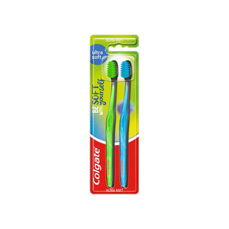 Hambahari Colgate Ultra Soft 2-Pakk