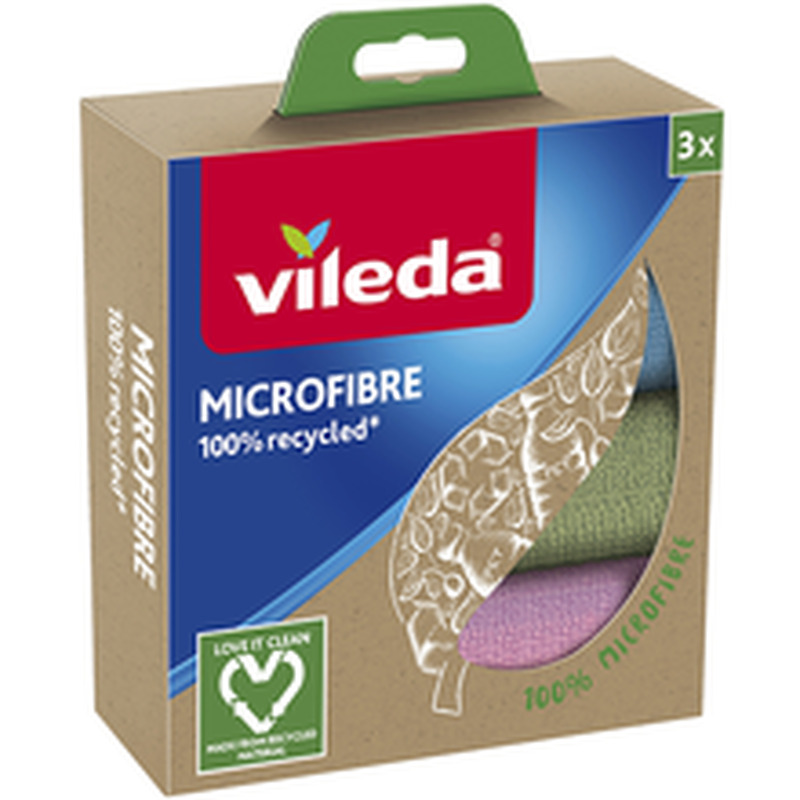 Vileda microfiiber rätikud 3 tk