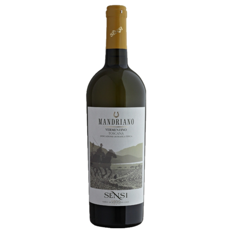 Kaitstud geograafilise tähisega vein Sensi Mandriano Vermentino 0,75l