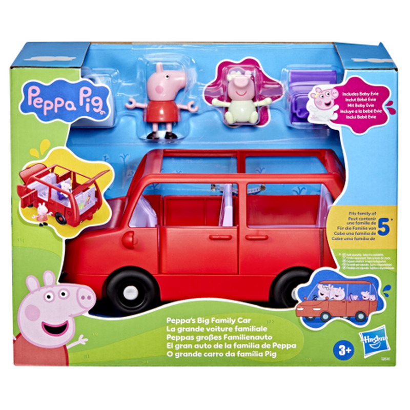 Komplekt Peppa Pig Big family car G0541