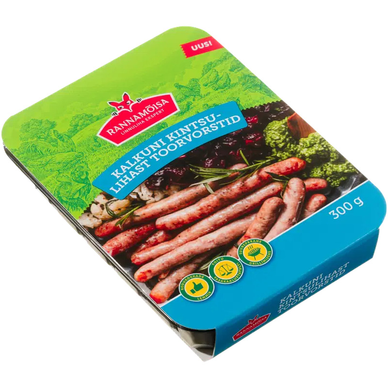 Toorvorstid kalkuni kintsulihast, RANNAMÕISA, 300g