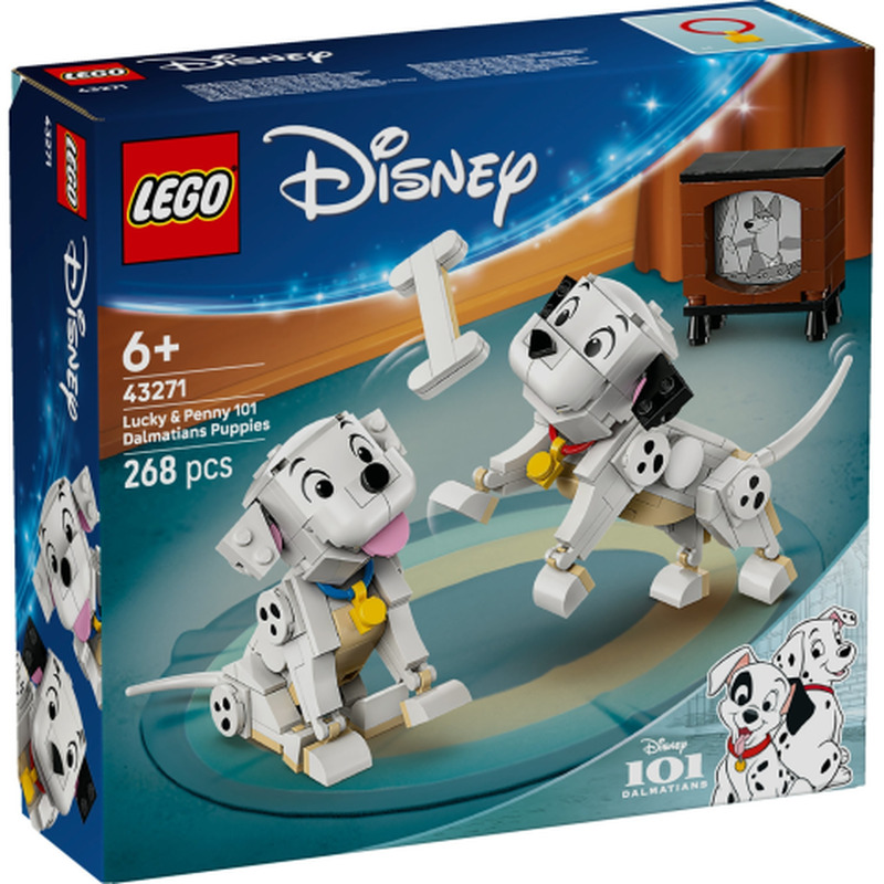 Konstruktor Lego Lucky Ja Penny 101 Dalmaatsia Koera Kutsikat 43271