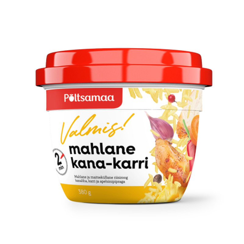 Kana-karri mahlane Topz! Põltsamaa 380g
