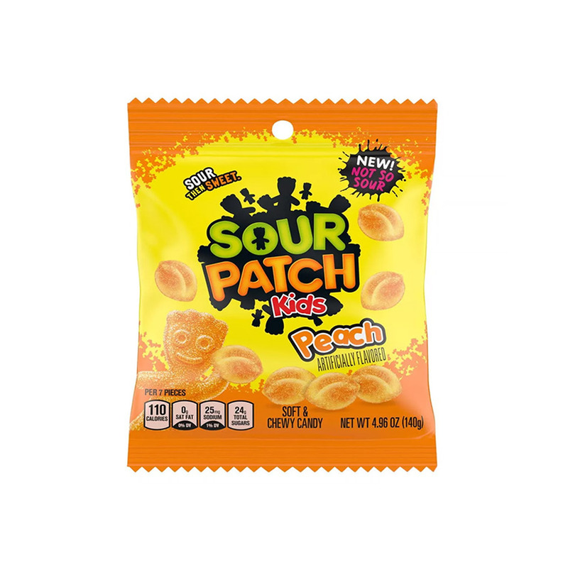 Kummikommid SOUR PATCH KIDS Virsik 162g