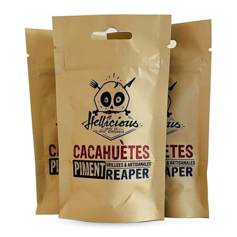 Pähklid Carolina Reaper tšilliga