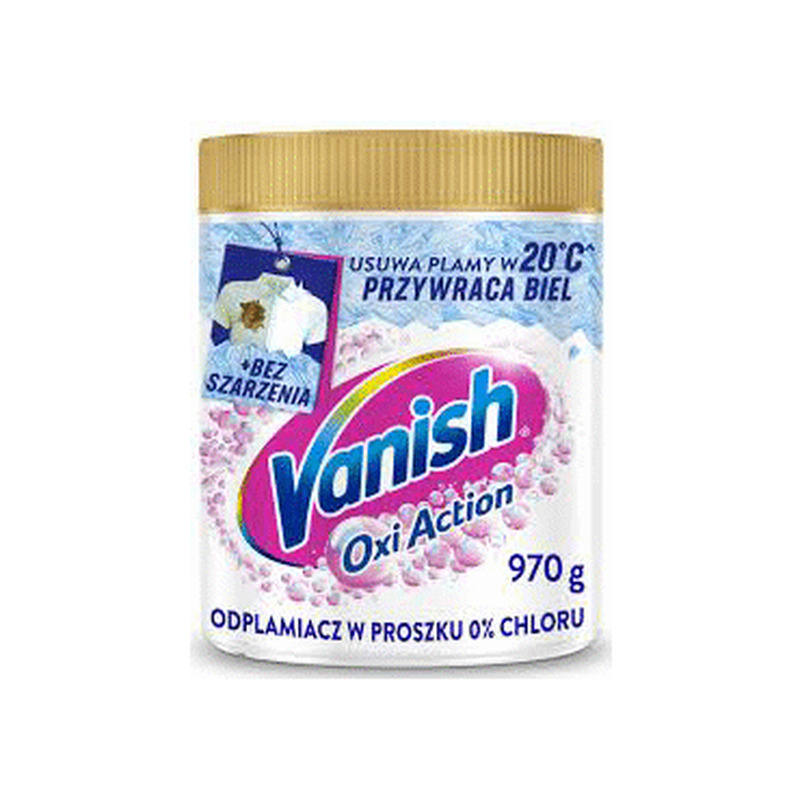 Plekieemald.VANISH Oxi Act. White 970g