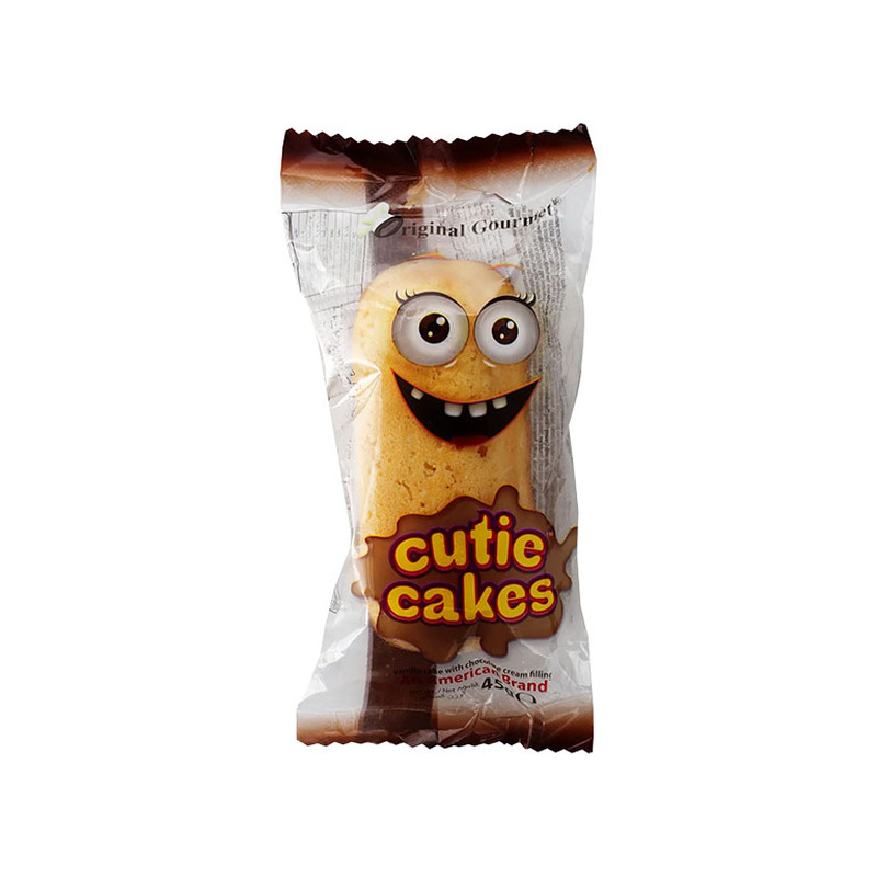 Muffin šokolaadimaitselise täidisega, CUTIE CAKES, 45 g