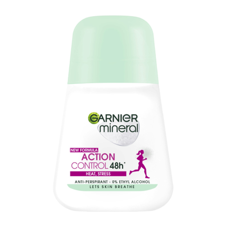 Rulldeodorant Garnier Mineral Action Control naistele 50ml