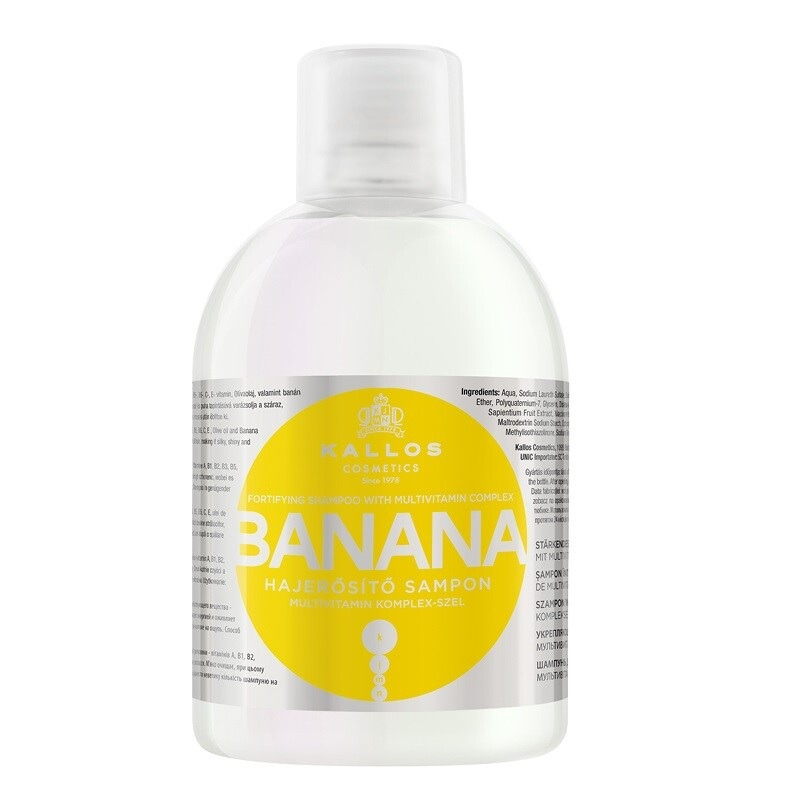 Kallos Šampoon Banaani Ja Multivitamiiniga 1l