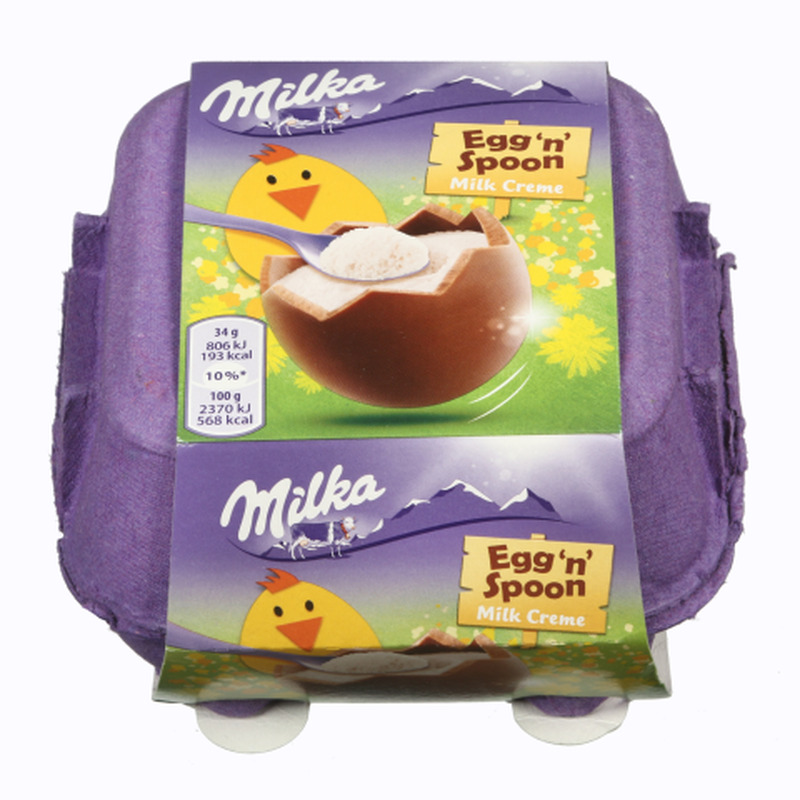 Šokolaadimunad Milka piimakreemitäidisega 136g