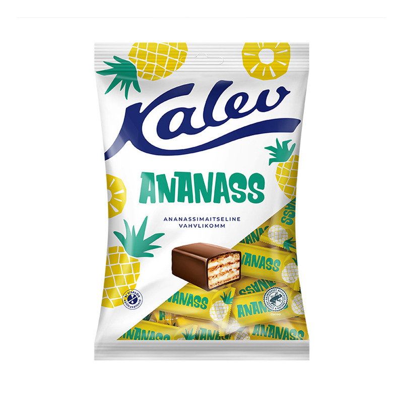 Kompvekid Ananassi, KALEV, 150 g