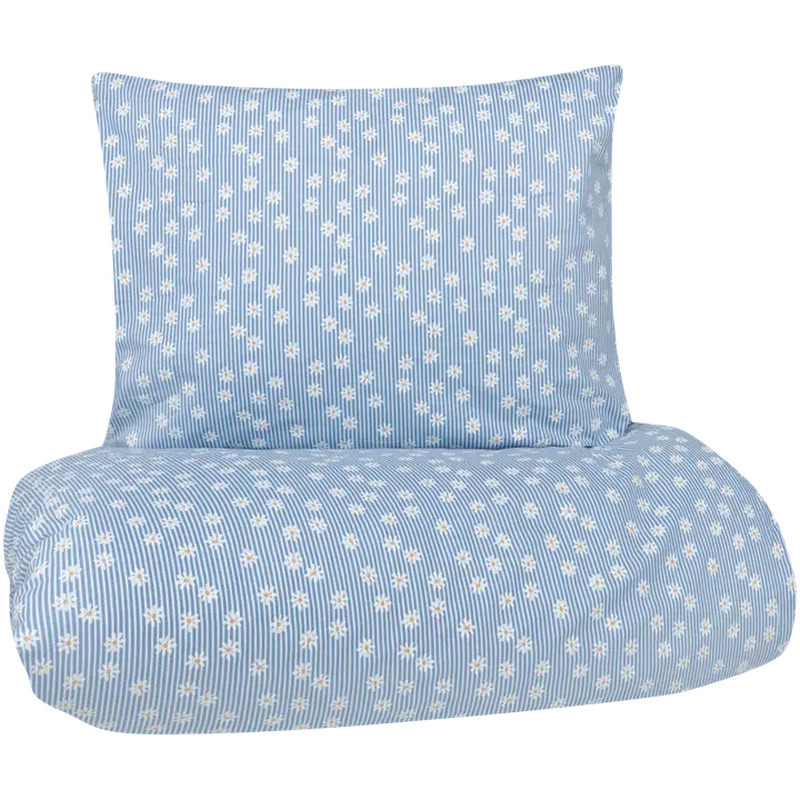Voodipesukomplekt Daisy 150x210+55x65 sinine