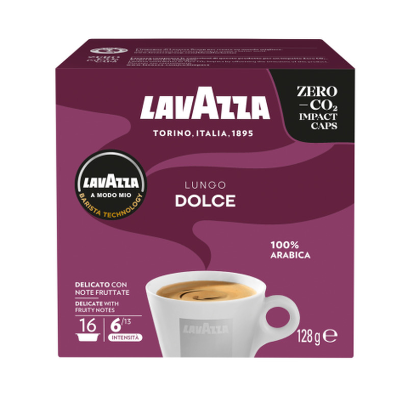 Kohvikapslid Lavazza A Modo Mio Lungo Dolce 16tk, 128g