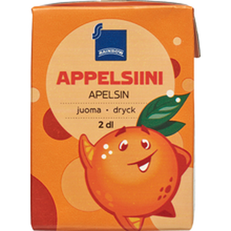Rainbow apelsinijook 200ml