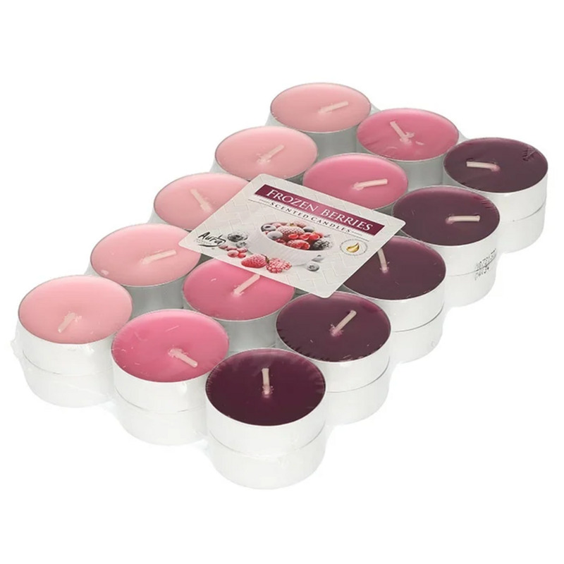 Lõhnateeküünlad Frozen Berries 3-4h 30tk