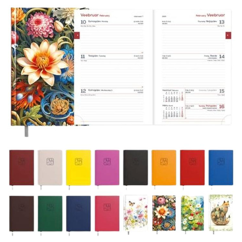 Kalendermärkmik A6, TIMER, 108x153mm