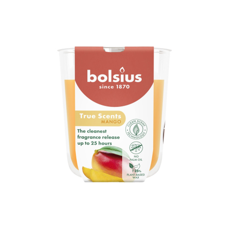 Lõhnaküünal Bolsius Mango 25h