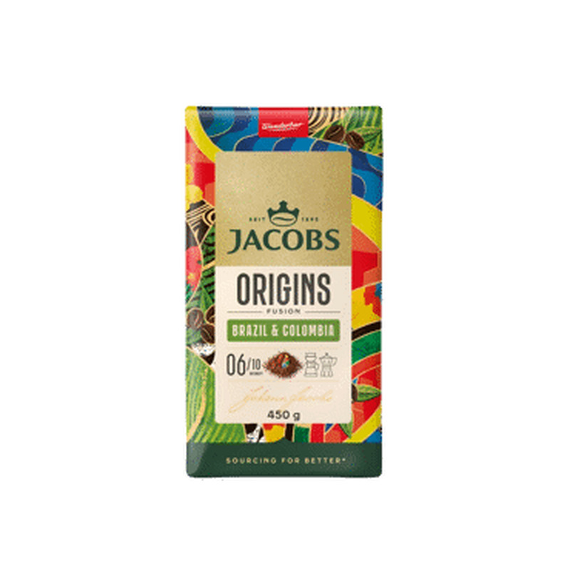 Jahvat.kohv JACOBS Brazil&Colombia450g
