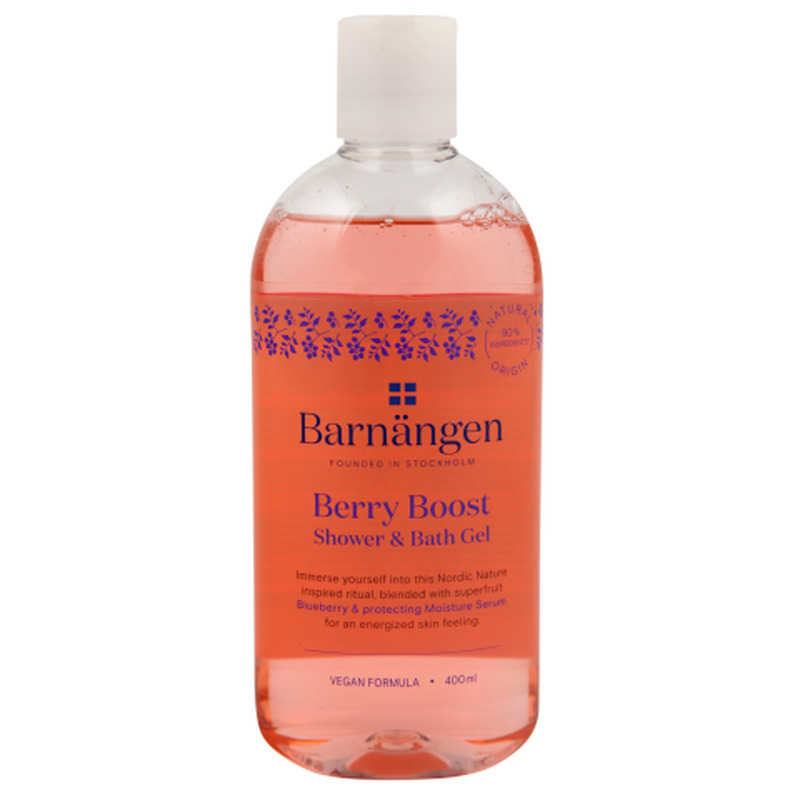 Duši- ja vannigeel Barnangen Berry Boost 400ml