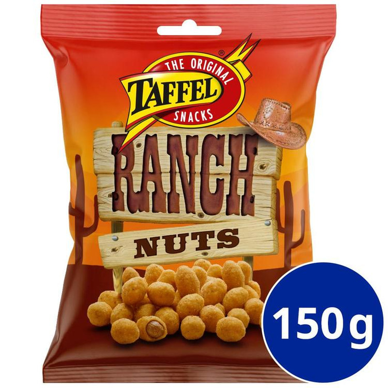 Taffel Ranch-kastemaitselised maapähklid 150 g