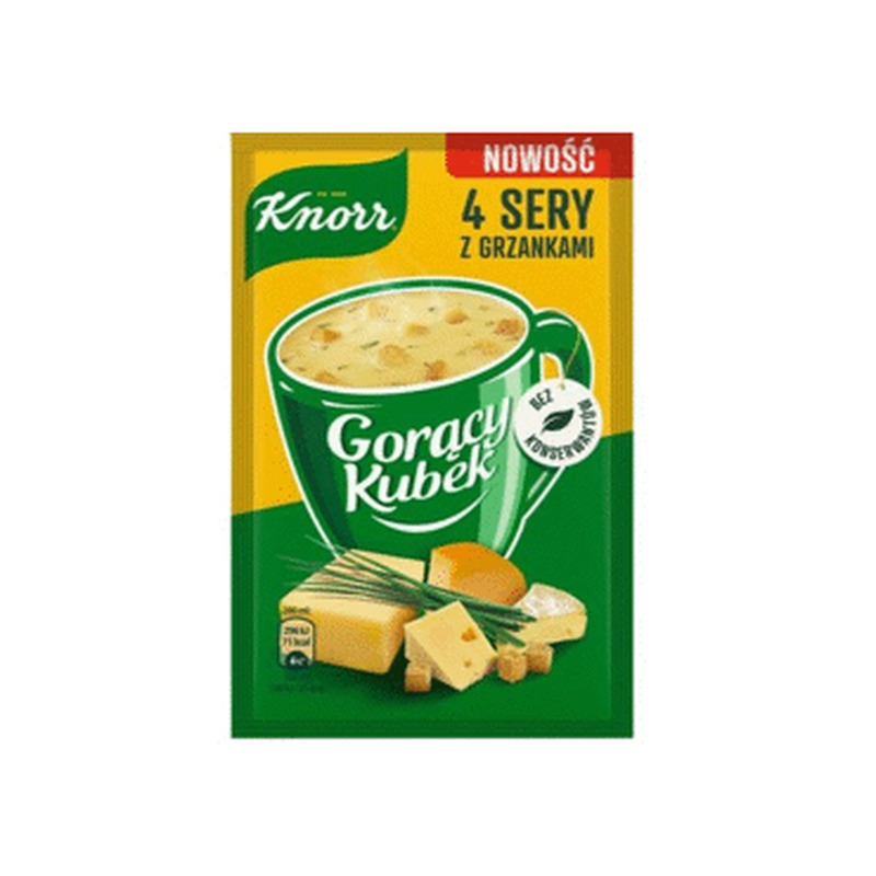 Kiirsupp juustu KNORR 17g