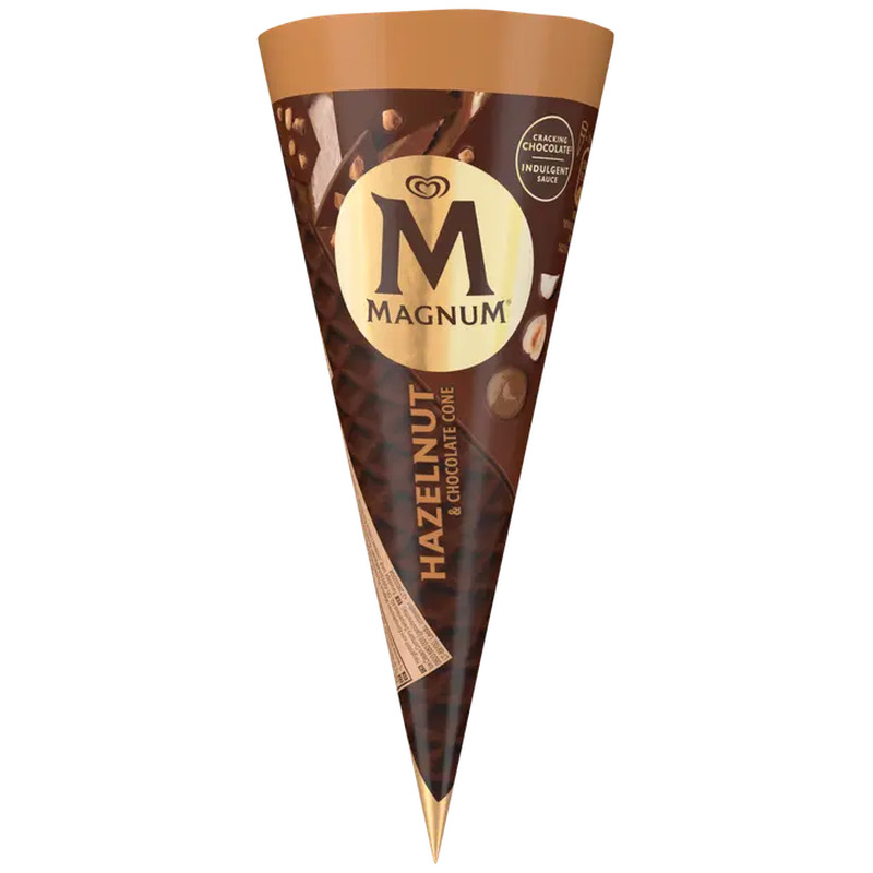 Magnum Sarapuupähkli ja Šokolaadi koonusjäätis 82 g/115 ml