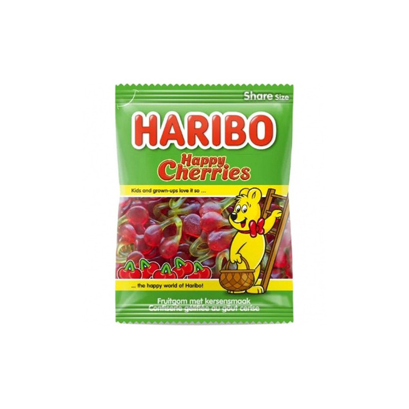 Kummikommid Haribo kirsi maitselised 185g