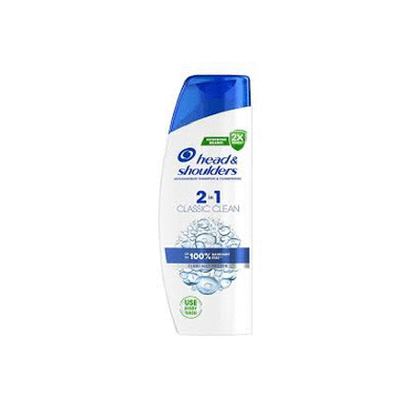Šampoon H&S 2in1 Classic Clean 250ml
