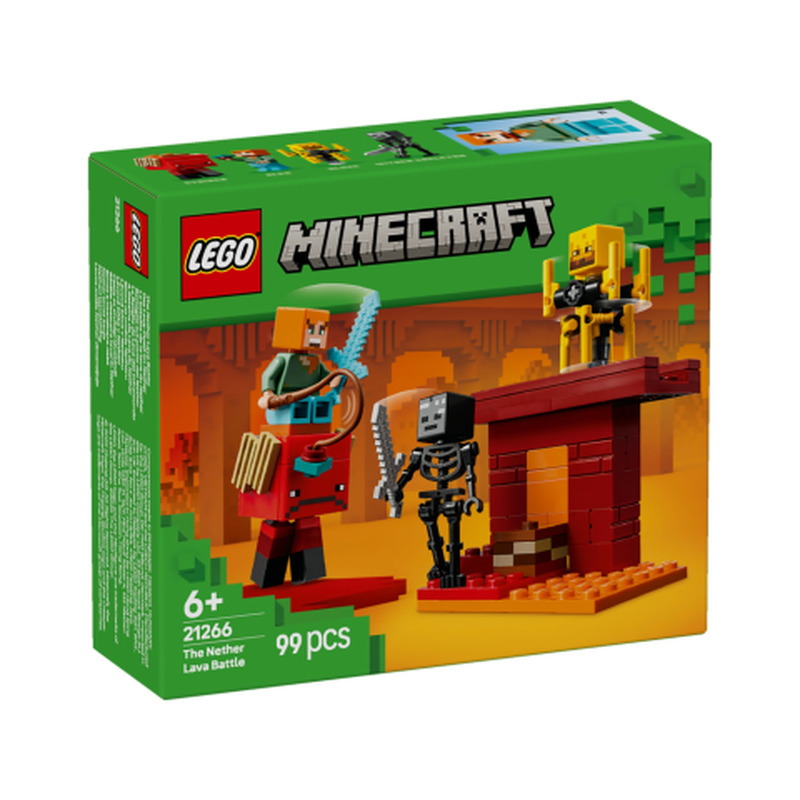 Konstruktor Lego Netheri Laavalahing 21266