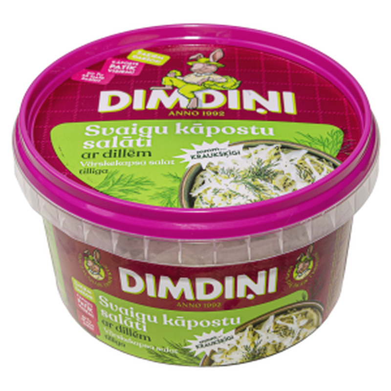 Kapsasalat tilliga 400g Dimdini